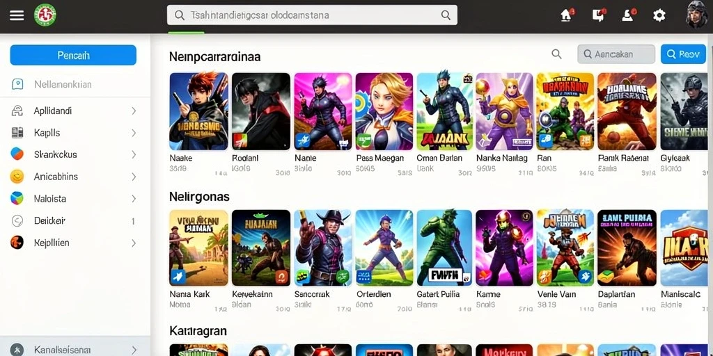 Tampilan slot yang menarik dan penuh warna.