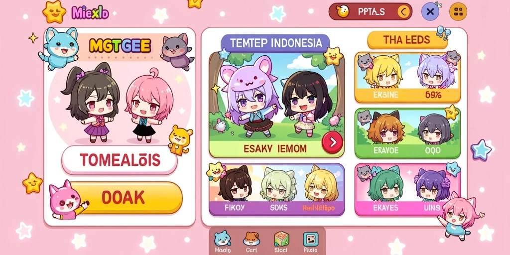 Tampilan antarmuka yang menarik dan mudah digunakan.