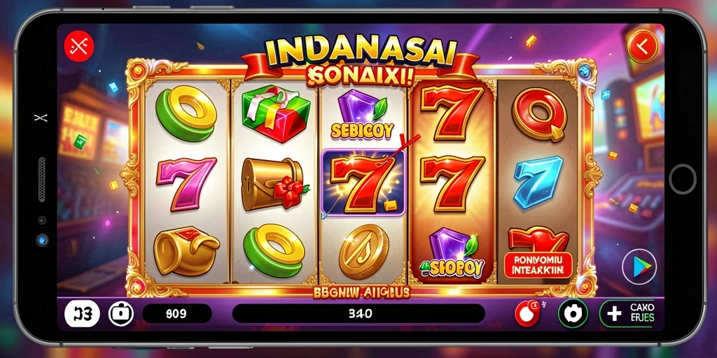 Screenshot menampilkan karakter utama dalam aksi seru.
