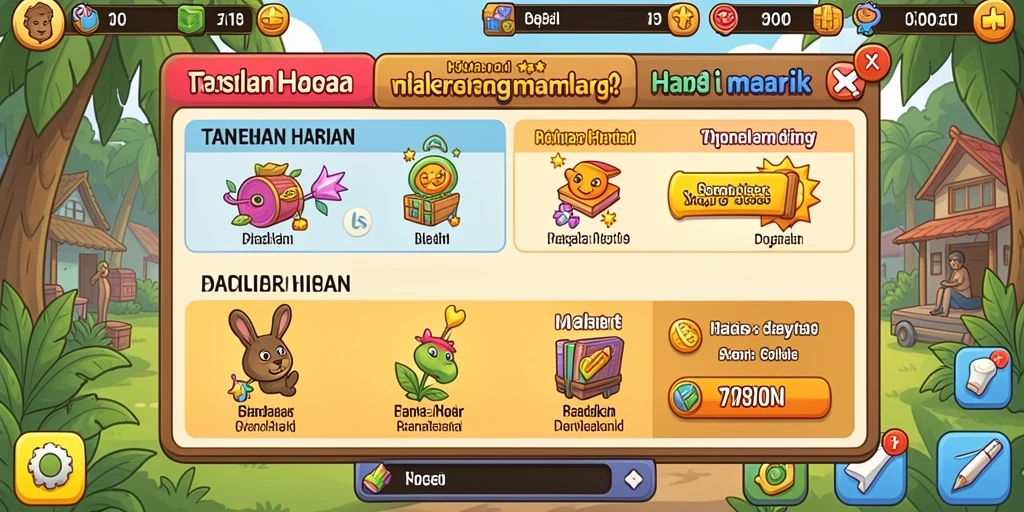 Tampilan antarmuka yang menarik dan modern.