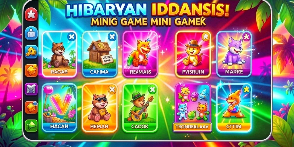 Tampilan level pertama yang menawan dan penuh warna.