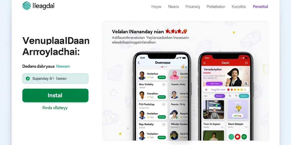 Tampilan antarmuka yang user-friendly.