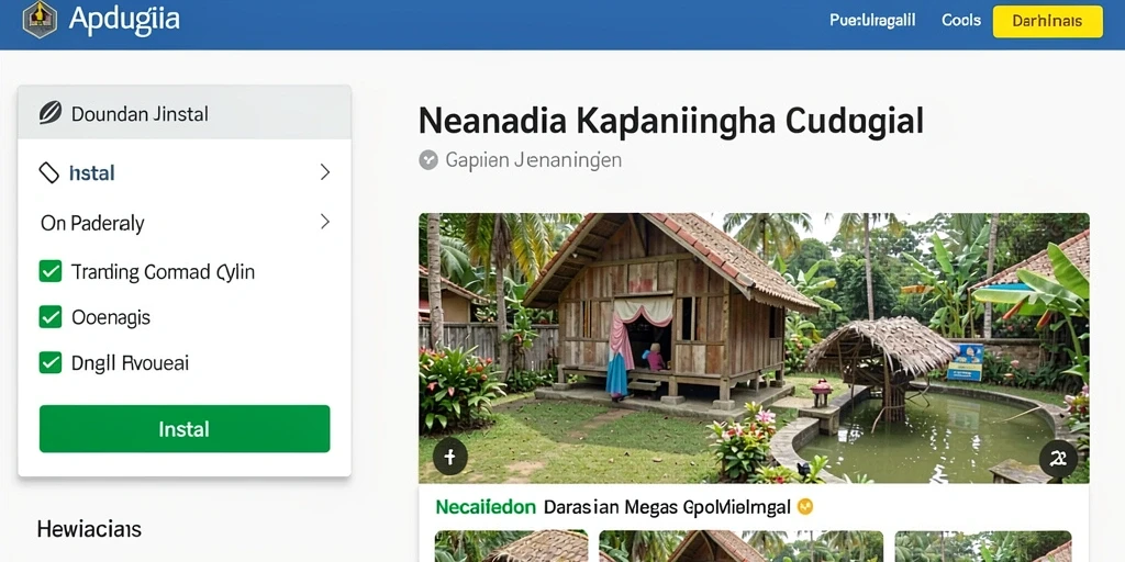 Tampilan antarmuka yang menarik dan intuitif.