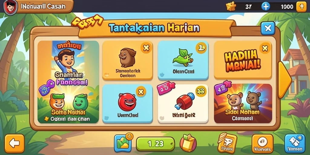 Tampilan antarmuka yang ramah pengguna.