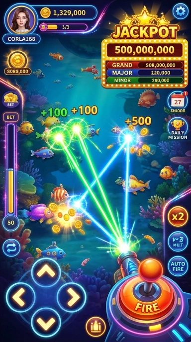 Galeri pratinjau visual corla188 build APK resmi terbaru